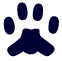 Cat paw logo
